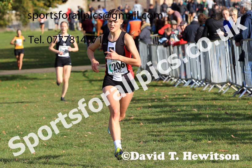 Senior womens 2022 Northern Cross Country Relays, Graves Park, Sheffield. Photo: David T. Hewitson/Sports for All Pics
